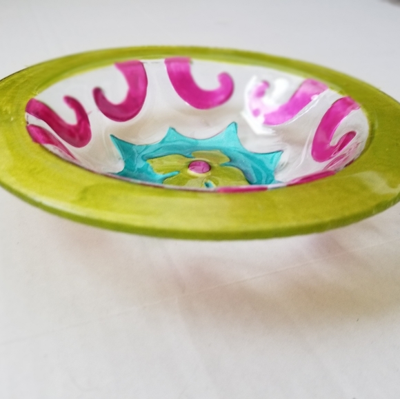 Decorative Glass Dip Bowl - Picture 4 of 5
